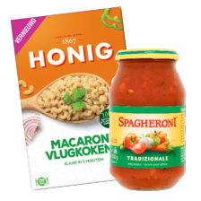 Honig pasta of Spagheroni *